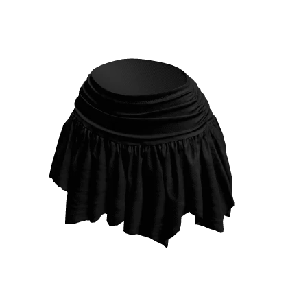 Cute Black Ruffle Skirt 🫐