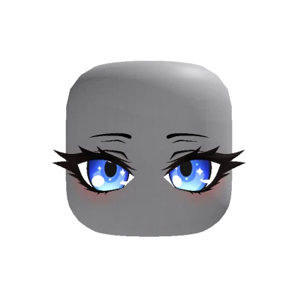 Animated Cute Chibi Eyes - Blue