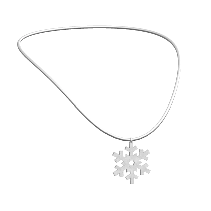 Christmas Snowflake Necklace