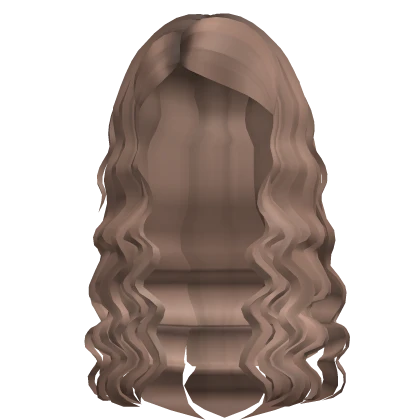 Long Undead Corpse Bride Wavy Hair (Caramel)