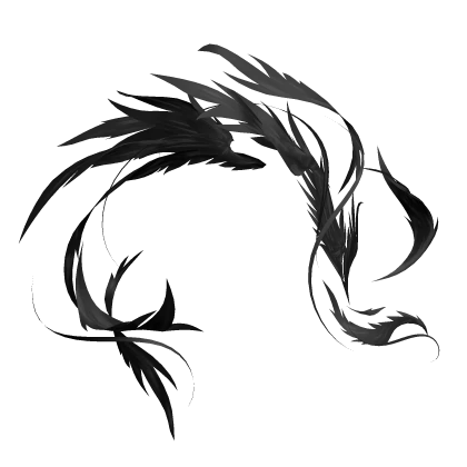 Black Crow Wings Feathers Aura 