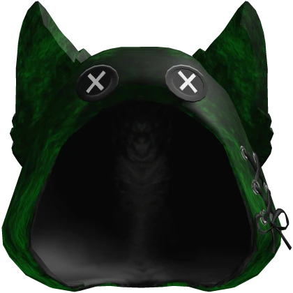 Green Scene Cat Hood