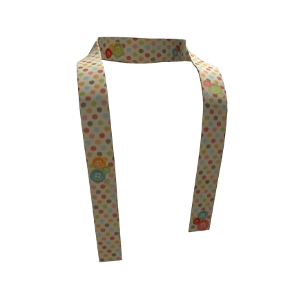 ˗ˏˋ3.0 twee polka dot button heisei igari scarfˎˊ˗