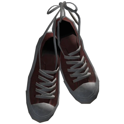 Y2K Hanging Red Grunge Shoes