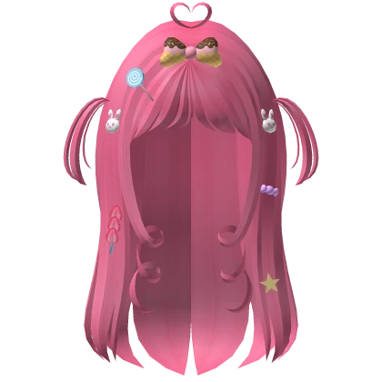 Pink Sweetheart Street Cute Candy Hair - RBCs