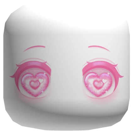 Pink Heart Gaze Mask