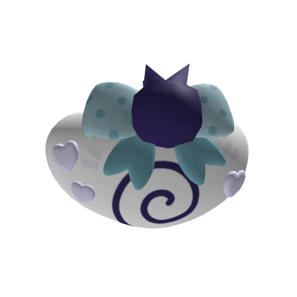 Blueberry Whipped Cream Neck Fluff