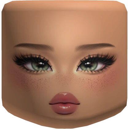 Freckled Green Eyes Makeup