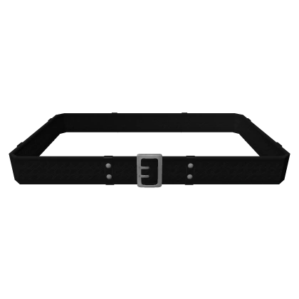 Silver Basketweave Blank Duty Belt