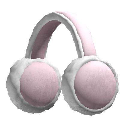 Fluffy Pink Earmuffs