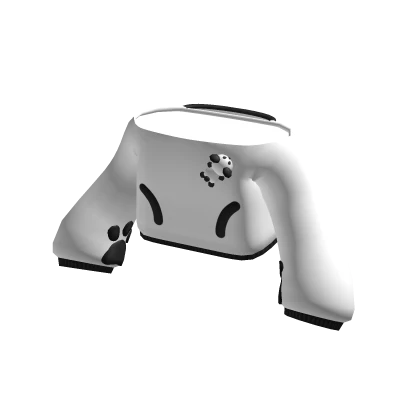 ♡ : cutesy panda hoodie with paws 