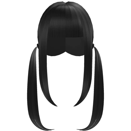 † : dreamy long anime pigtails silver grey