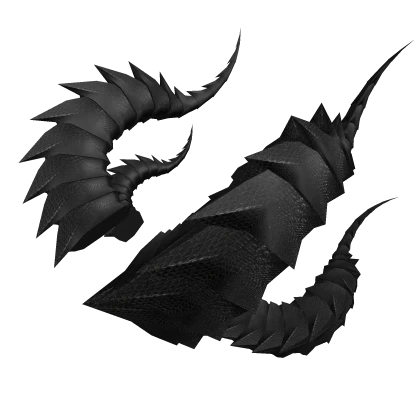 Black Dragon Horns