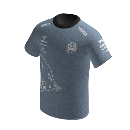 HUGO Teamwear Denim T-Shirt