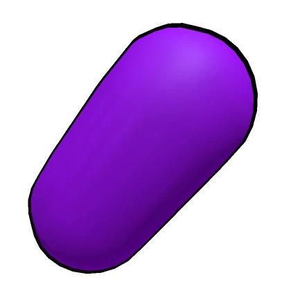 Giant Purple Jelly Bean