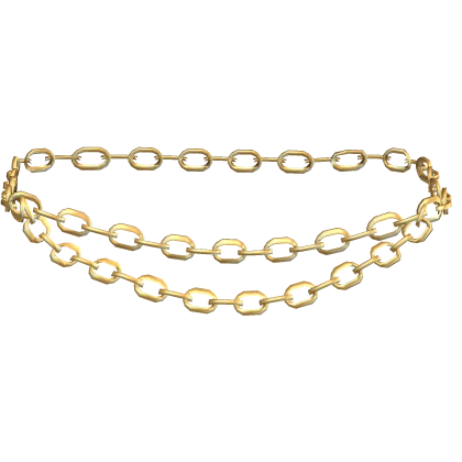 Layered Gold Waist Chain