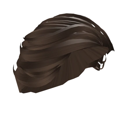 Patrick Bateman Brown Slick Back Gentleman Hair