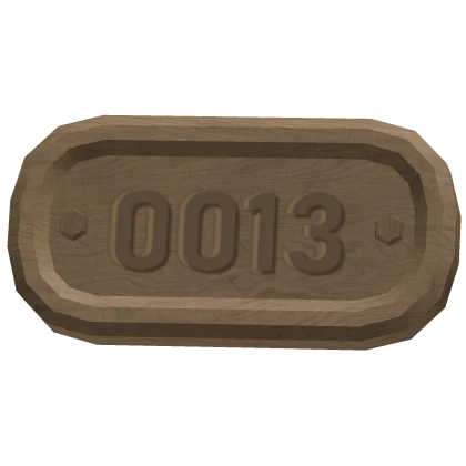 DOORS - Door Plate 0013