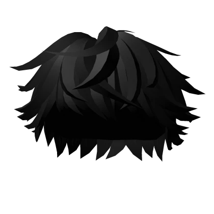 Evade Spiky Emo Anime Boy Hair (Black)