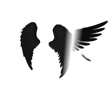 Animated Black Wings