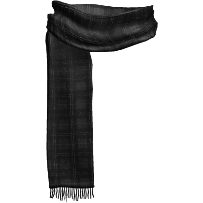 black plaid emo winter scarf 3.0.
