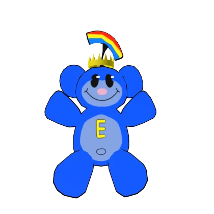 Elias Rainbow Monkey 💛 💙 👑 🌈 🐵