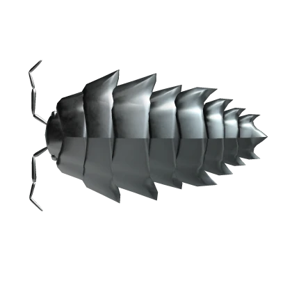 Calne Ca's silver Isopod Hairpin