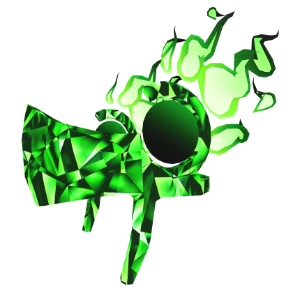 Flaming Green Infernal Sparkle Time Valk