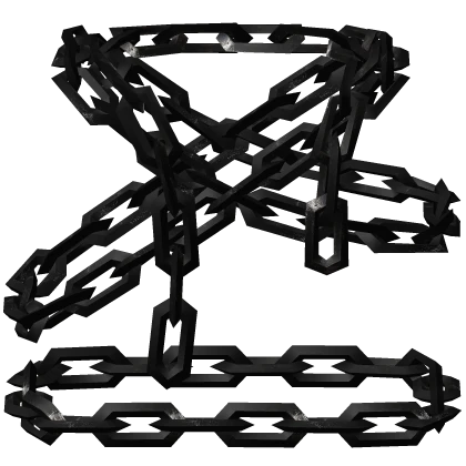 Black Rusted Body And Neck Chains 1.0