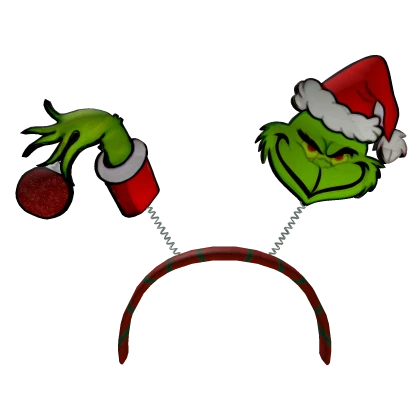 Grinch Christmas Headband