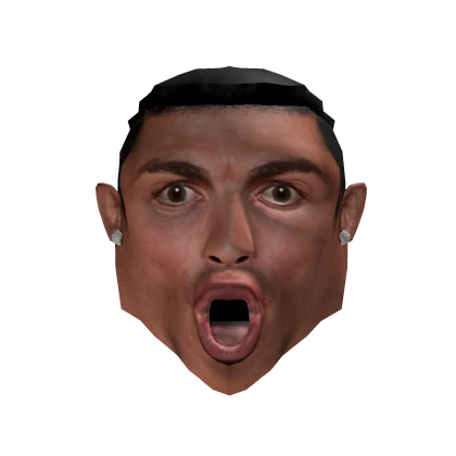 Ronaldo SIUUUU Soccer Meme Face CR7
