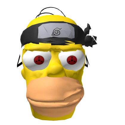 Homer Uchiha Sharingan Itachi 