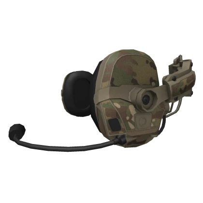 Yastrub Tactical A-Core AMP Headset, MCam Wrap