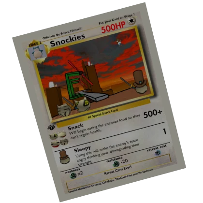 Snock's Collectable Card #1