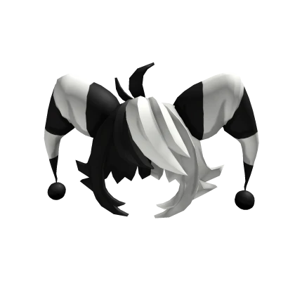 Goth Jester Head