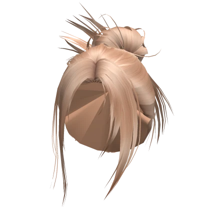 Spiky Bun Blonde