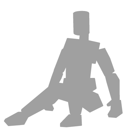 ♡ igari kawaii shy girl sitting idle pose 